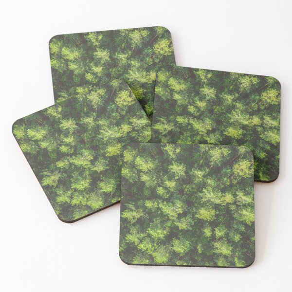 Item preview, Top down aerial view of pine forest designed and sold by Lukasz Szczepanski.