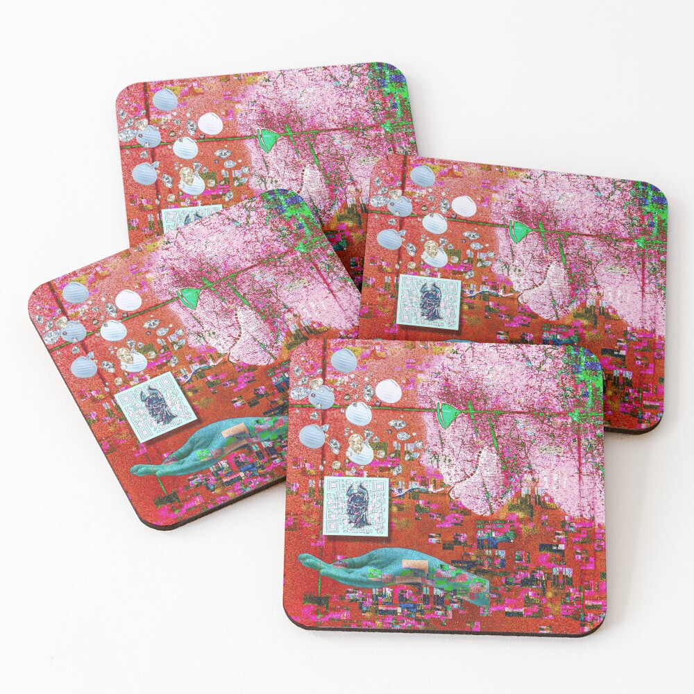 Item preview, Coasters (Set of 4) designed and sold by SanSanLab.