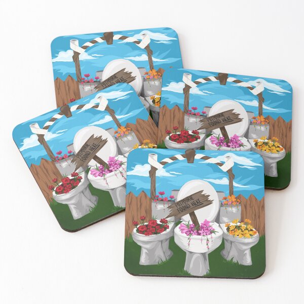 Item preview, Flushed Down the Petunias designed and sold by Sydney  Allen.