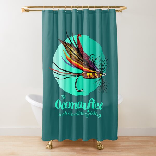 Fly Fishing Shower Curtains for Sale