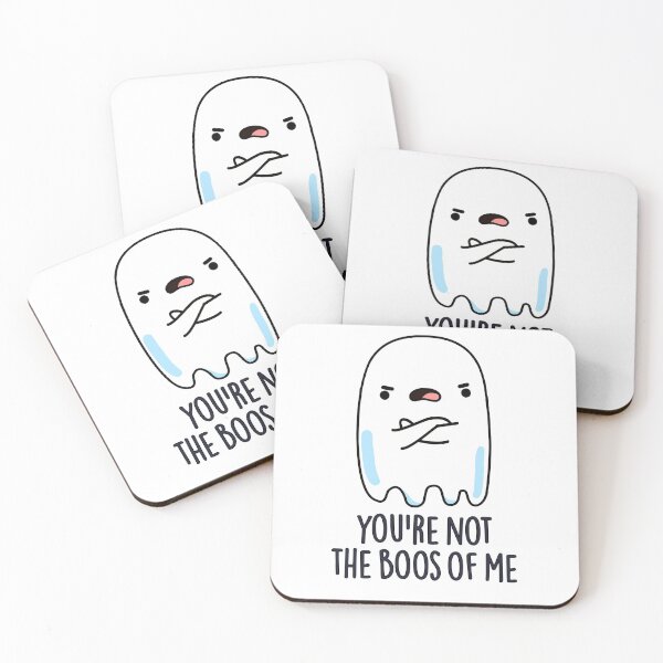 Item preview, You're Not The Boos Of Me Halloween Funny Ghost Puns  designed and sold by punnybone.