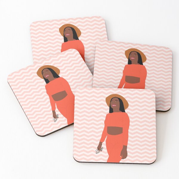 Item preview, Girl in Orange Leggings and Top Illustration  designed and sold by ManyaMalhotra.