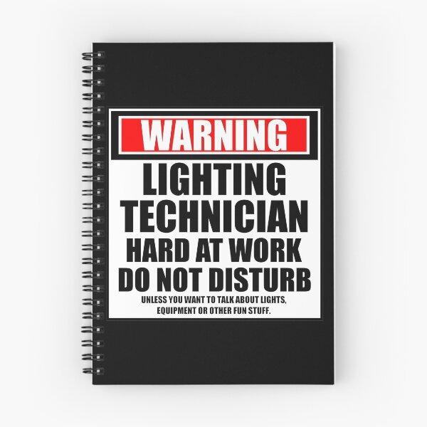 Item preview, Warning Lighting Technician Hard At Work Do Not Disturb designed and sold by cmmei.
