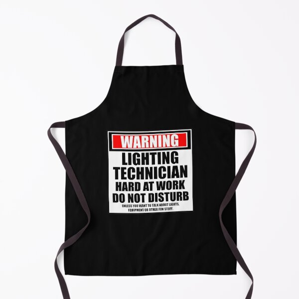 Item preview, Warning Lighting Technician Hard At Work Do Not Disturb designed and sold by cmmei.