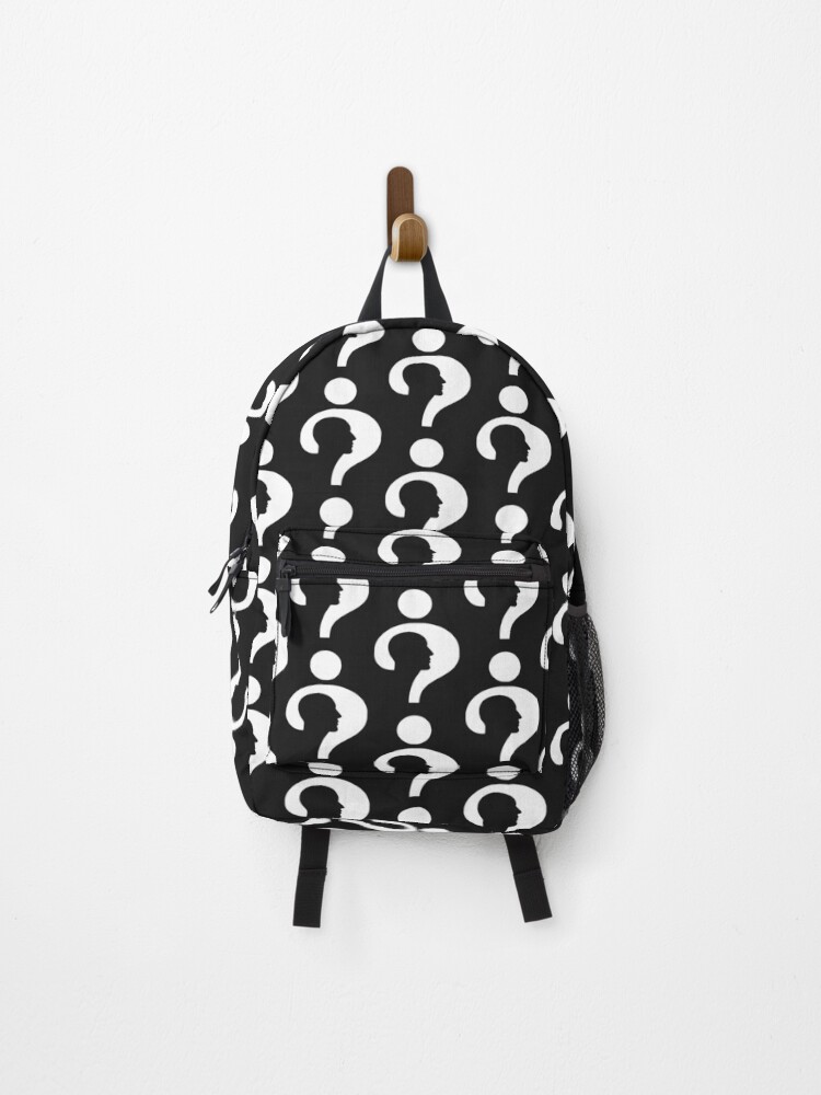 Thumbnail 1 of 3, Backpack, Quiz Test Question Mark designed and sold by Fashimation20.