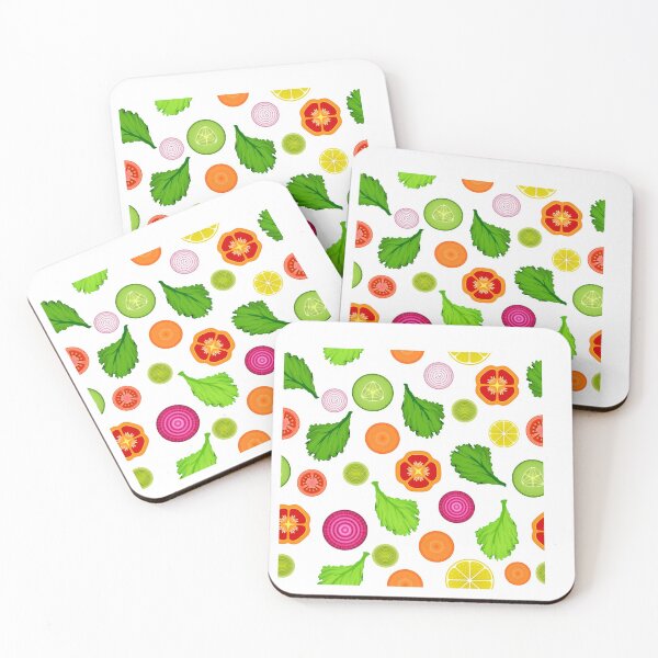 Item preview, Vegetable rings pattern designed and sold by Midhuna.