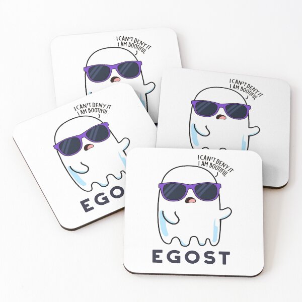 Item preview, Egost Halloween Funny Ego Ghost Puns  designed and sold by punnybone.