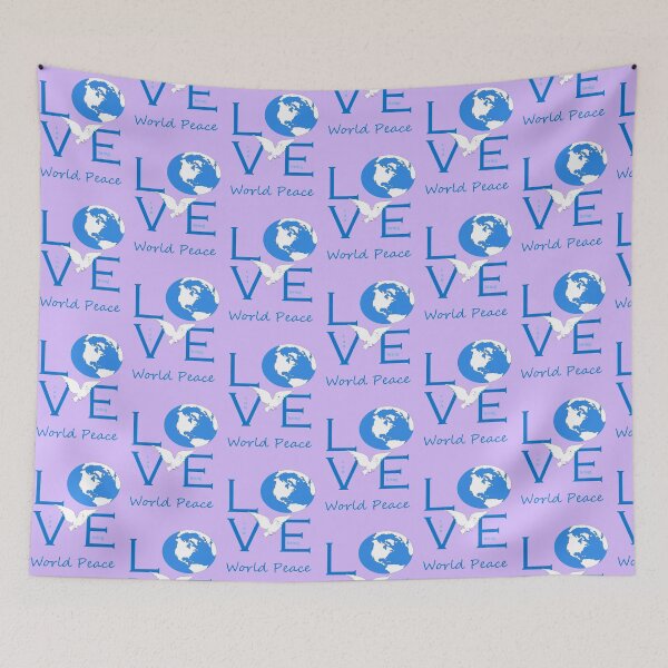 Item preview, Love can bring world peace designed and sold by sriarts.