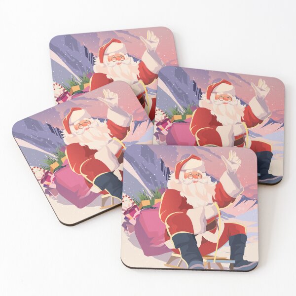 Item preview, Santa Clause snowy Xmas designed and sold by artsy prada.
