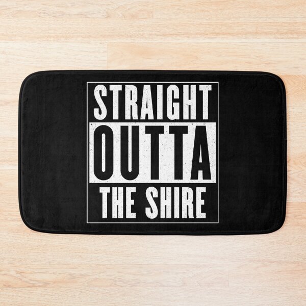 Item preview, Straight Outta The Shire designed and sold by SPAZE-Typo.