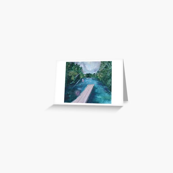 On the Dock Greeting Card
