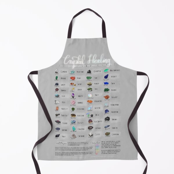 Item preview, Crystal Healing Chart designed and sold by Jarrod Vandenberg.