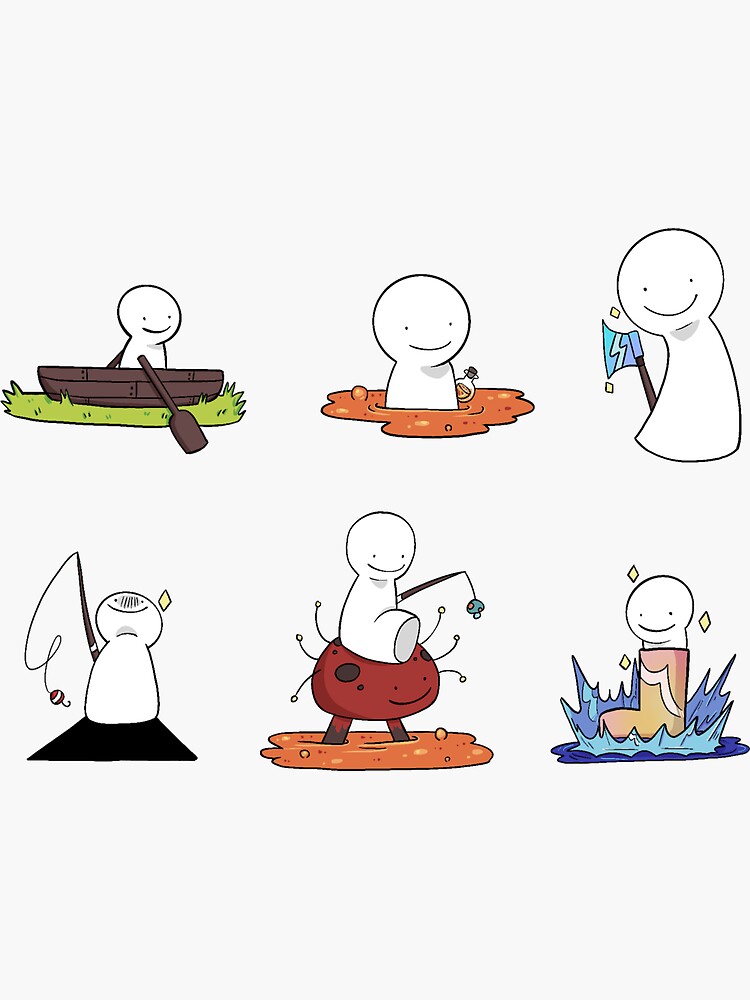 Blob Dream stickers by ChrysIsHere