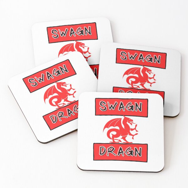 Item preview, Copy of SWAGN DRAGN Swag Swaggin Swagging Red and Black  designed and sold by RKSDesigns.