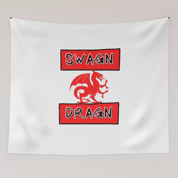 Item preview, Copy of SWAGN DRAGN Swag Swaggin Swagging Red and Black  designed and sold by RKSDesigns.