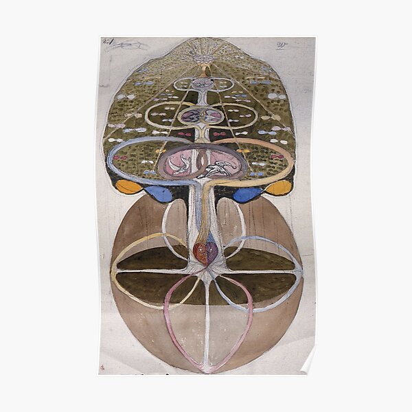 Tree of Knowledge, No.1 (1913) by Hilma Af Klint Poster