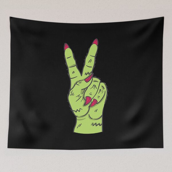 Item preview, zombie peace sign designed and sold by Rajpramanik.