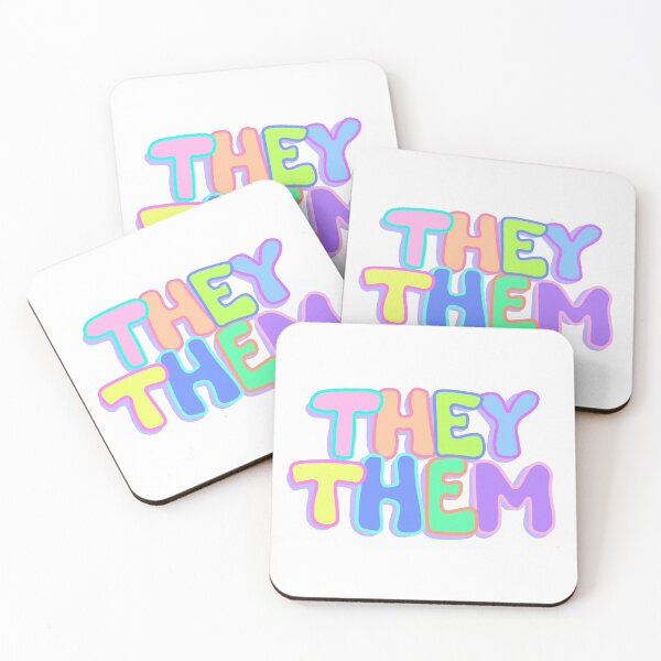 Item preview, They / Them Pronouns designed and sold by daynamayday.