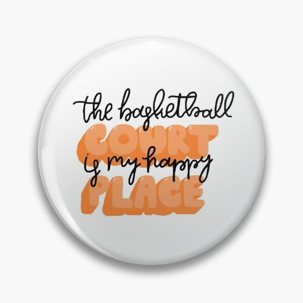 Item preview, The basketball court is my happy place designed and sold by stay-grateful.