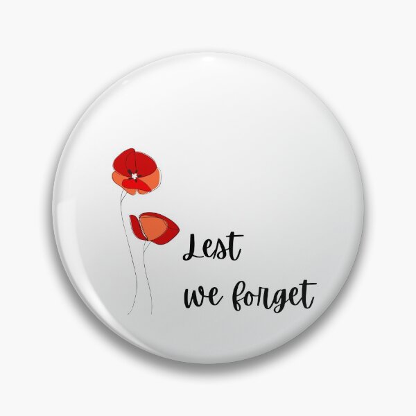 Item preview, Lest we forget designed and sold by DK-PODsolutions.