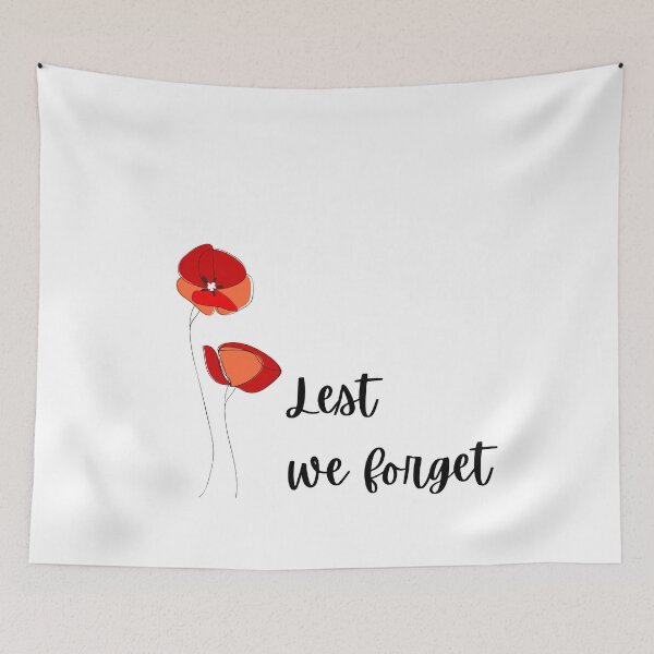 Item preview, Lest we forget designed and sold by DK-PODsolutions.