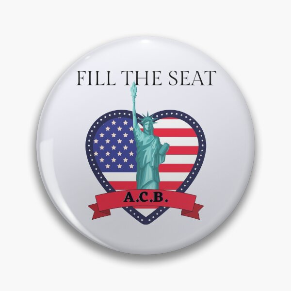 Item preview, FILL THAT SEAT - Amy Coney Barrett designed and sold by WoodburyLake.