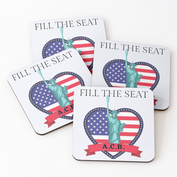 Item preview, FILL THAT SEAT - Amy Coney Barrett designed and sold by WoodburyLake.