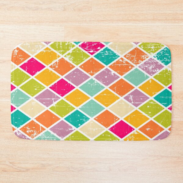 Item preview, Colorful Scratched Tiles designed and sold by artsy prada.