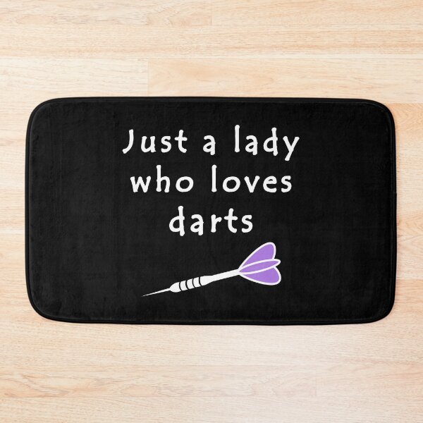 Item preview, Just a lady who loves darts designed and sold by TheGreenGoat.