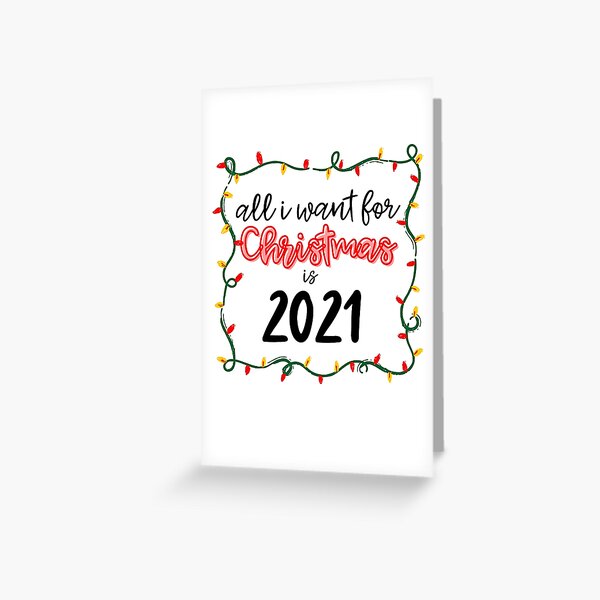 Item preview, All I Want for Christmas is 2021 designed and sold by ShopEssentials.