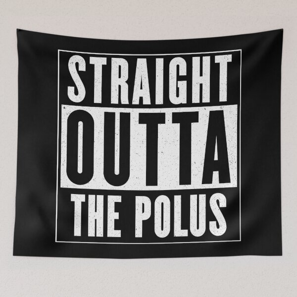 Item preview, Straight Outta The Polus designed and sold by SPAZE-Typo.