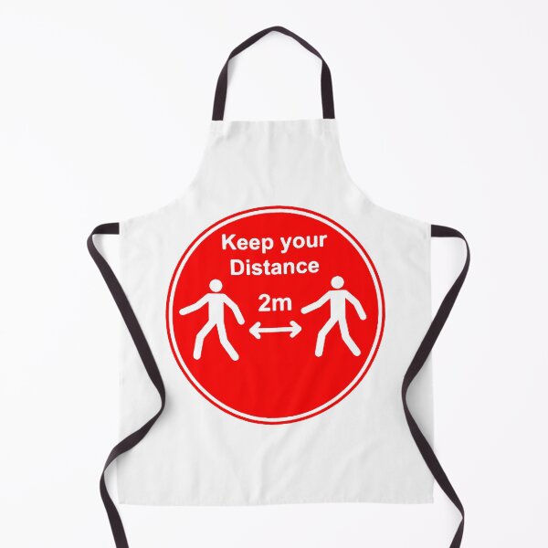 Item preview, 'keep your distance' COVID-19 signage designed and sold by timothybeighton.