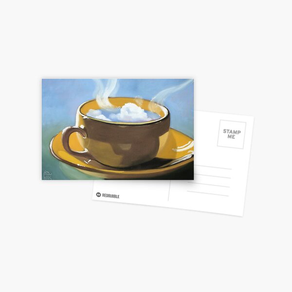 Coffee clouds Postcard