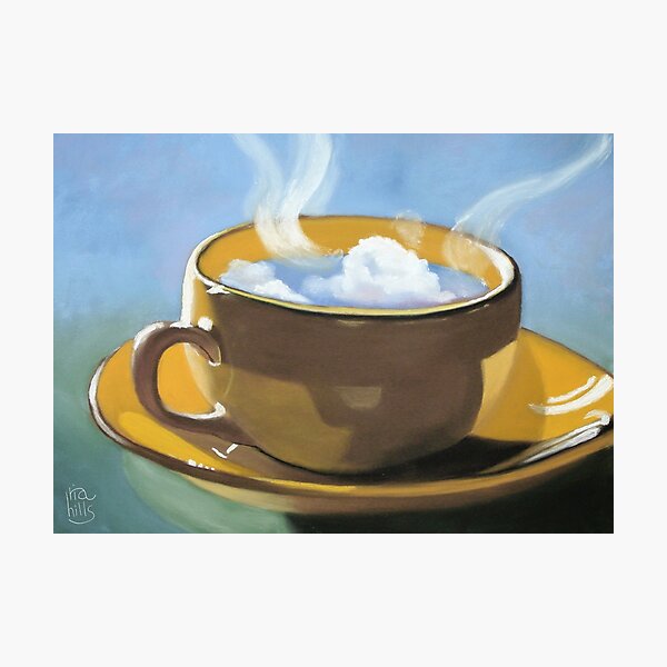 Coffee clouds Photographic Print
