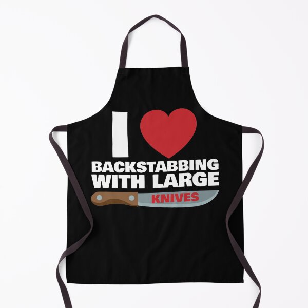 Item preview, Kopie von I LOVE BACKSTABBING WITH LARGE KNIVES designed and sold by Dwarf-Monkey.