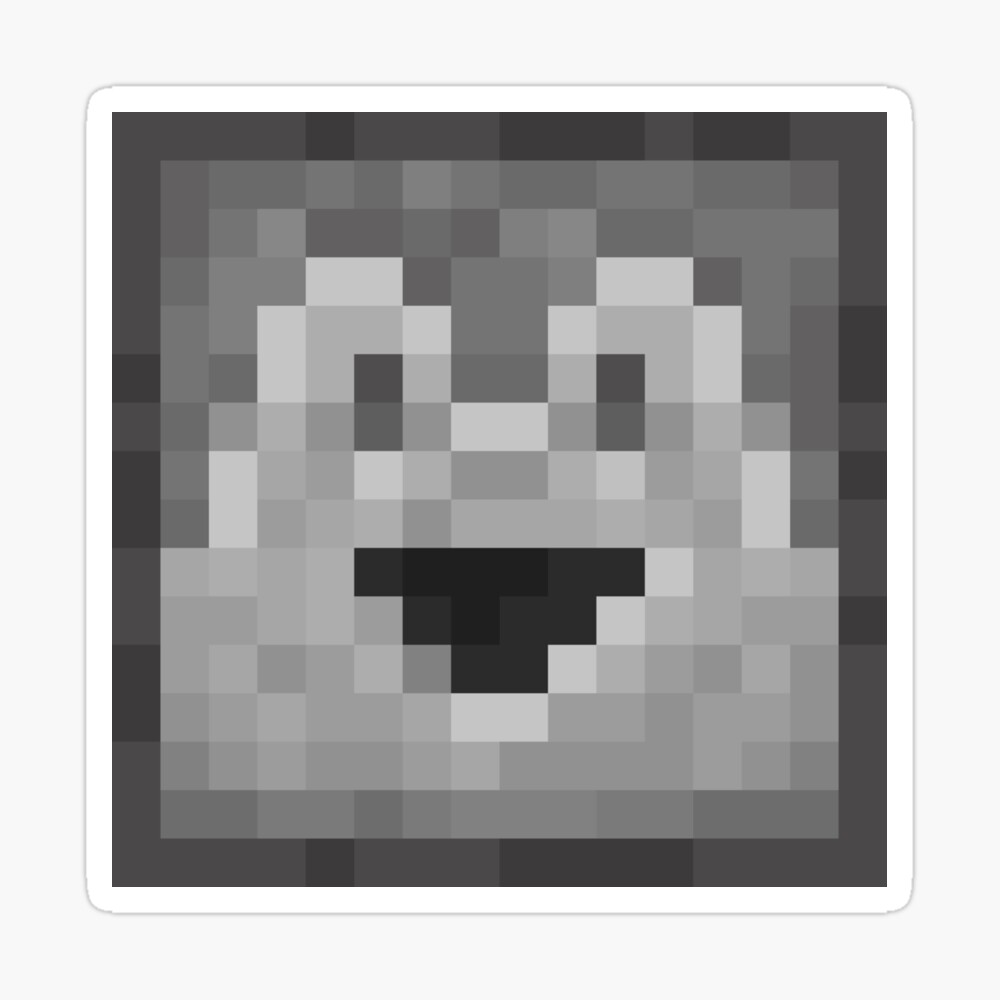Minecraft Dropper Poster By Mcblockpillow Redbubble