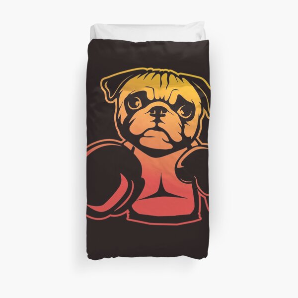 pug boxing gloves