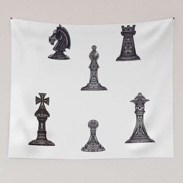 Item preview, Chess pieces set designed and sold by Chillateez.