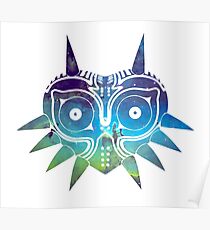Galaxy Majora's Mask Poster