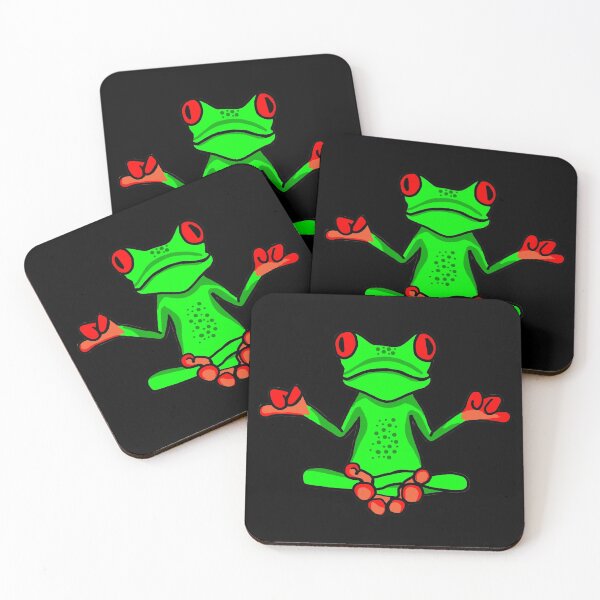 Item preview, Meditating Tree Frog designed and sold by imphavok.
