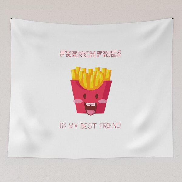 Item preview, FRENCH FRIES IS MY BEST FRIEND designed and sold by Ashalcheema.