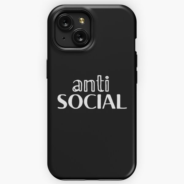 Anti Social iPhone Cases for Sale Redbubble