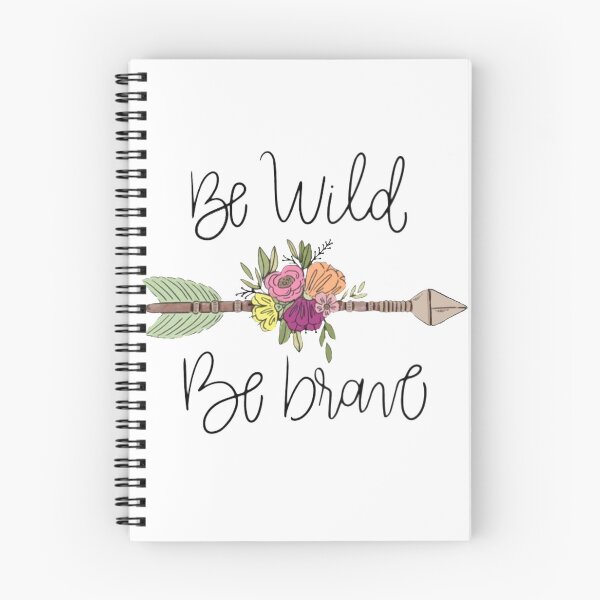 Item preview, Be Wild Be Brave designed and sold by thepizzaboy.