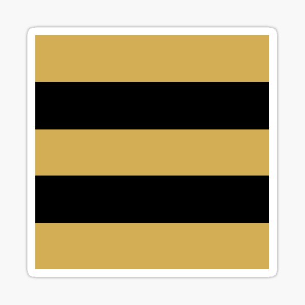 Item preview, Large GOLD and BLACK Horizontal STRIPES designed and sold by RachelMacht.
