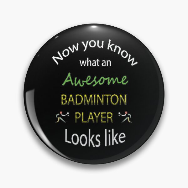 Item preview, Awesome Badminton Player designed and sold by MarkH63.