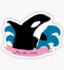Save the Orcas Sticker