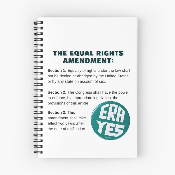 Item preview, The Equal Rights Amendment (ERA) [Black Letters] designed and sold by Taulukos Designs.