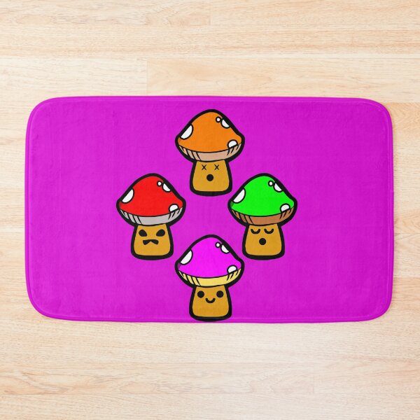 Item preview, Cute halloween mushroom pack yellow shrooms designed and sold by Deegital18.