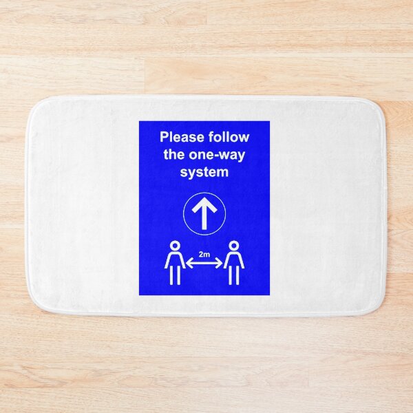 Item preview, Please follow the one way system 2m designed and sold by timothybeighton.