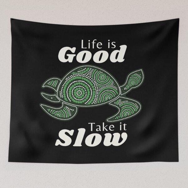 Item preview, Life is Good, Take it Slow designed and sold by AmazingEcraft.